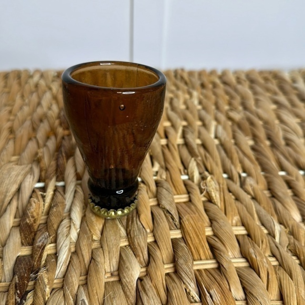 Beer bottle shot‎ glass new